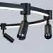 Подвесная люстра Arte Lamp A2186SP-1BK