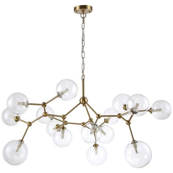 Подвесная люстра Crystal Lux Maximo SP15 Bronze Maximo
