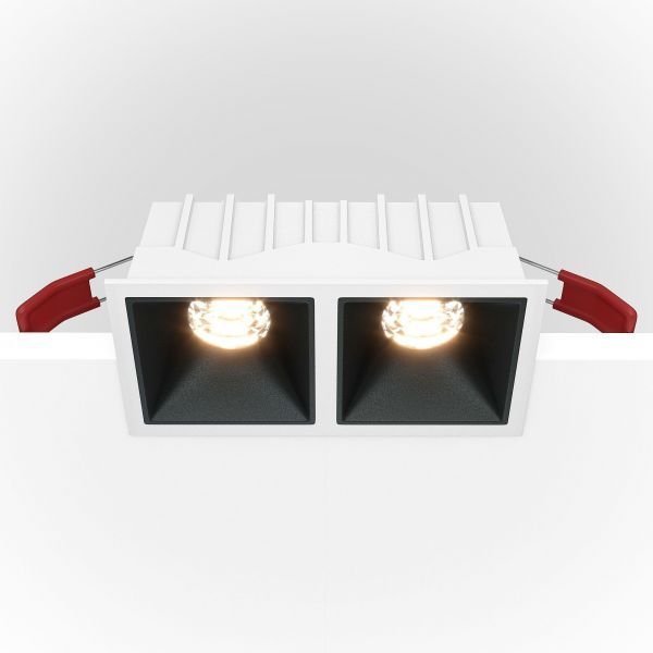 Встраиваемый светильник Maytoni DL043-02-10W3K-D-SQ-WB