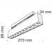 Трековый светодиодный светильник Maytoni Track Lamps TR014-2-20W4K-B