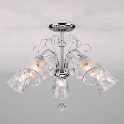 Потолочная люстра Eurosvet 30157/5 хром
