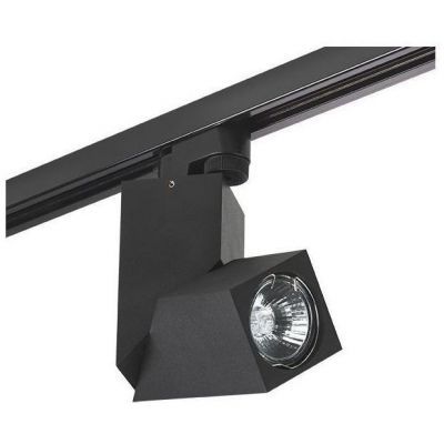 Трековый однофазный светильник A1T051057 черный Illumo Lightstar