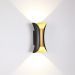 Уличный настенный светодиодный светильник Odeon Light Krista 3886/6BG