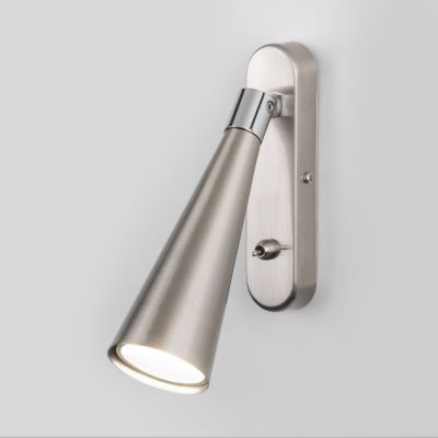 Настенный светильник Elektrostandard Horn GU10 SW сатинированный никель (MRL 1010)