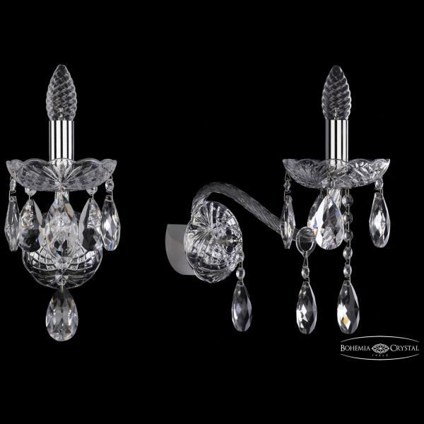 Бра Bohemia Ivele Crystal 1413B/1/200/XL/Ni