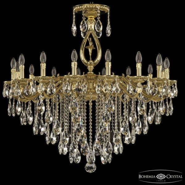 Люстра бронзовая 75402/16/360 B G FD2B Bohemia Ivele Crystal
