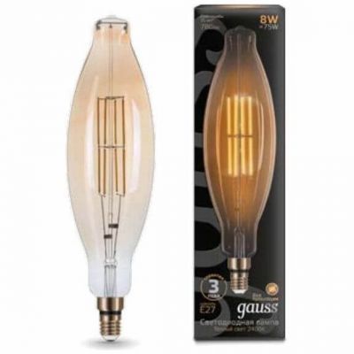 Лампа светодиодная филаментная Gauss 155802008 Loft