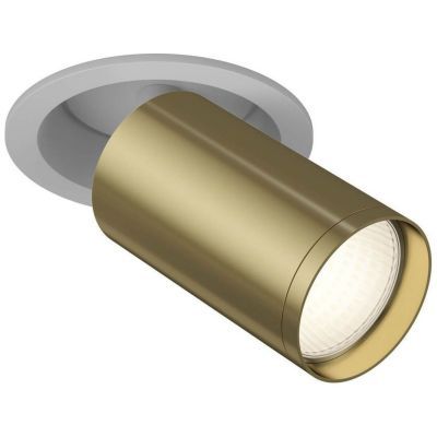 Встраиваемый спот Maytoni C048CL-1WBS (C048CL-01W+TRA020-01BS)