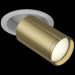 Встраиваемый спот Maytoni C048CL-1WBS (C048CL-01W+TRA020-01BS)