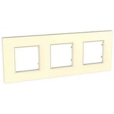 Рамка 3-ая SE Unica Quadro Бежевый MGU2.706.25