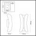 Уличный настенный светодиодный светильник Odeon Light Krista 3886/6WG