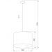 Подвесной светильник TK Lighting 6172 Tercino Blue