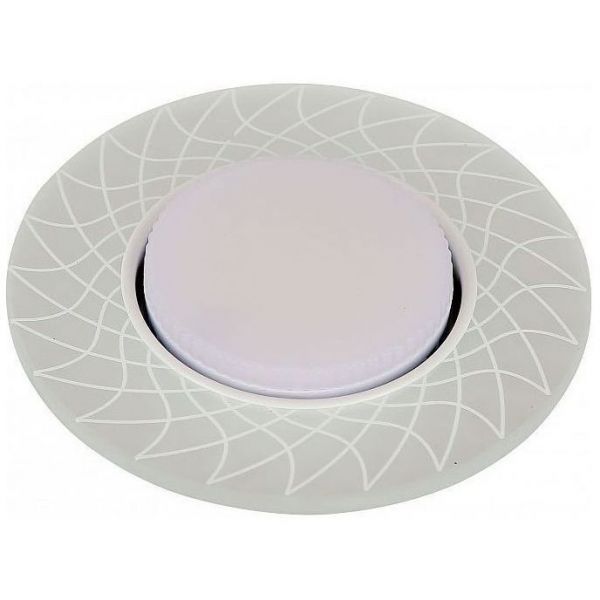 Светильник встраиваемый Linvel V 778 Max 13W GX53 + Led 3W 4000K IP20 D140 мм H28 мм