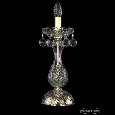 Настольная лампа Bohemia Ivele Crystal 1409L/1-35/G