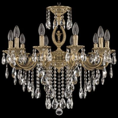 Люстра бронзовая 72401/10/210 B FP FA10S Bohemia Ivele Crystal