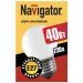 Navigator P45 E27 40W шар NI-C-40-230-E27-FR матовая