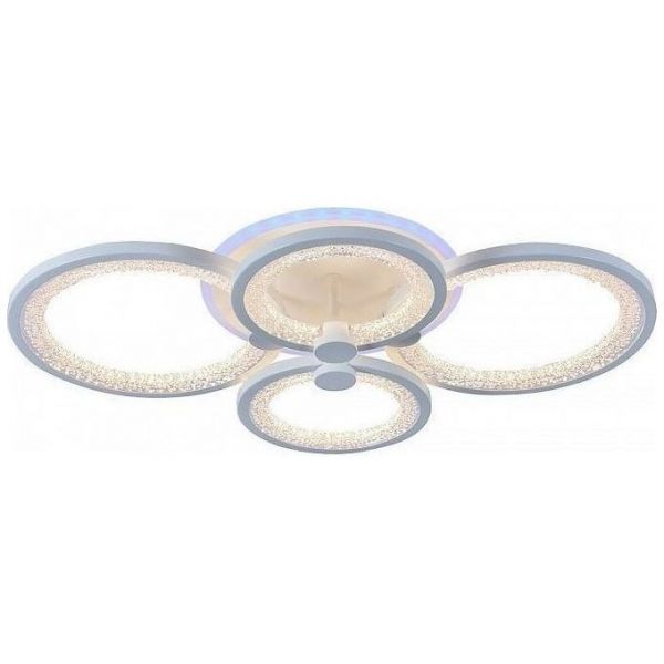 Потолочный светодиодный светильник 8002/4 WHT 100W+8W RGB Profit Light