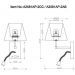 Настенное бра Arte Lamp Elba A2581AP-2CC