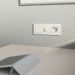 Розетка с заземлением, шторками и USB тип A+C (айвори матовый) W1171762 Werkel