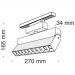 Трековый светодиодный светильник Maytoni Track Lamps TR015-2-20W4K-B