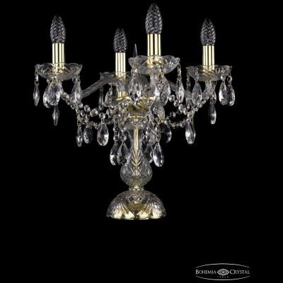 Настольная лампа Bohemia Ivele Crystal 1415L/4/141-39/G