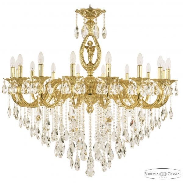Люстра бронзовая 71401/16/360 B G FA10B Bohemia Ivele Crystal