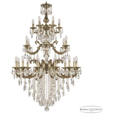 Люстра бронзовая 72109/12+6+6/300/3d B GB Bohemia Ivele Crystal