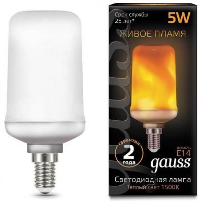Лампа светодиодная Gauss 157401105 Corn Flame