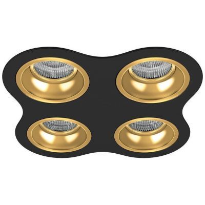 Встраиваемый светильник Lightstar Domino Quadro (214647+214603+214603+214603+214603) D64703030303