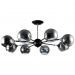 Потолочная люстра Arte Lamp Lagos A2708PL-8BK