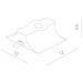 Светильник точечный Arte Lamp A9110PL-1WH
