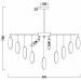 Подвесная люстра Freya Porto FR5104PL-08BS
