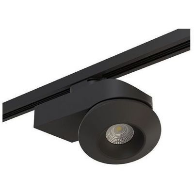 Трековый однофазный светодиодный светильник A1T051217 черный 4000K 15W Orbe Lightstar