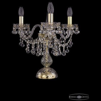 Настольная лампа Bohemia Ivele Crystal 1409L/3/141-39/G