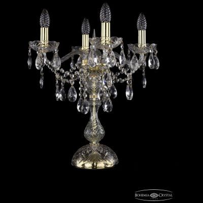 Настольная лампа Bohemia Ivele Crystal 1415L/4/141-47/G