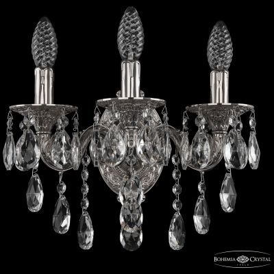 Бра бронзовые 7101B11/3/125 B Ni Bohemia Ivele Crystal