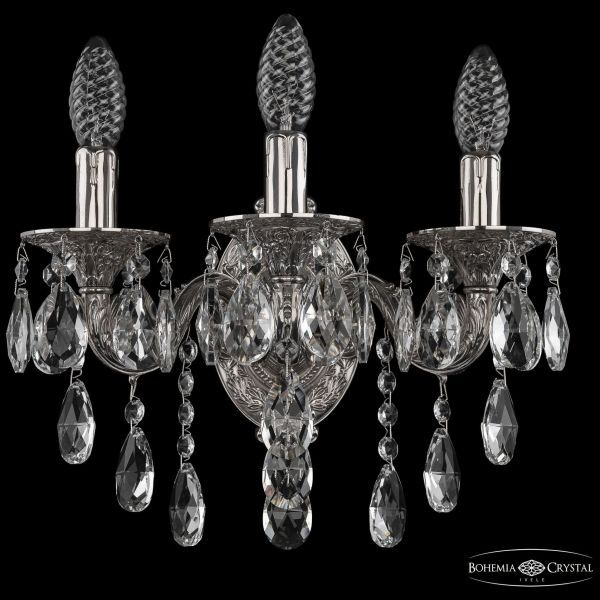 Бра бронзовые 7101B11/3/125 B Ni Bohemia Ivele Crystal
