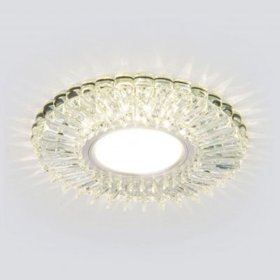 Точечный светильник с LED подсветкой Elektrostandard 2204 MR16 CL прозрачный