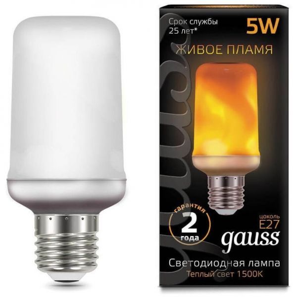 Лампа светодиодная Gauss 157402105 Corn Flame