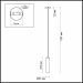 Светильник подвесной Odeon Light Corse 3873/1L
