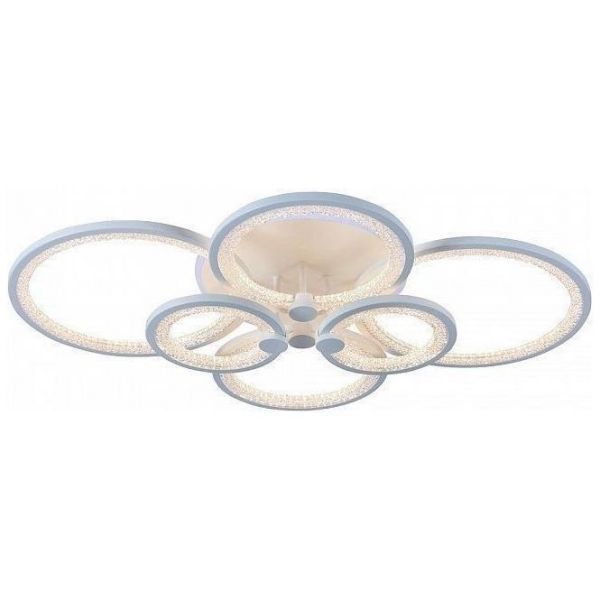 Потолочный светодиодный светильник 8002/6 WHT 168W+8W RGB Profit Light
