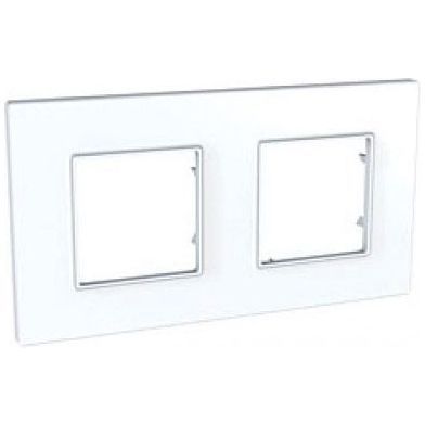 Рамка 2-ая SE Unica Quadro Белый MGU2.704.18