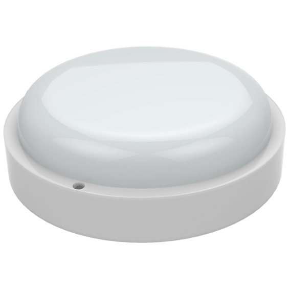 Светильник светодиодный Gauss 126411312-S IP65 12W 980lm 6500K ЖКХ круглый c акустическим сенсором