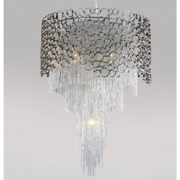 Подвесная люстра Crystal Lux HAUBERK SP-PL8 D60