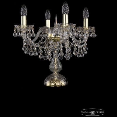 Настольная лампа Bohemia Ivele Crystal 1409L/4/141-39/G