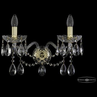Бра Bohemia Ivele Crystal 1413B/2/200/XL/G