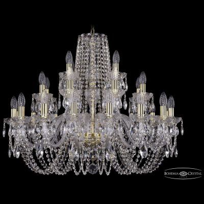 Люстра Bohemia Ivele Crystal 1402/16+8+4/300/G