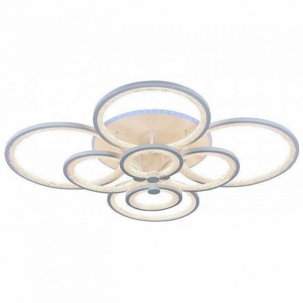 Потолочный светодиодный светильник 8002/8 WHT 256W+15W RGB Profit Light