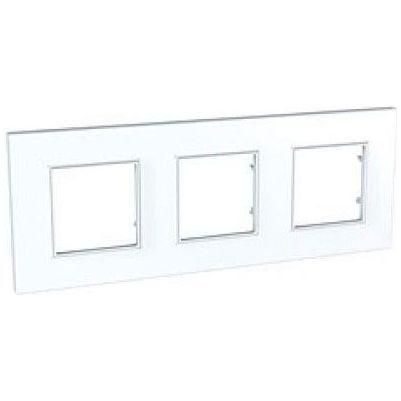 Рамка 3-ая SE Unica Quadro Белый MGU2.706.18