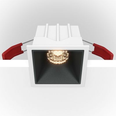 Встраиваемый светильник Maytoni DL043-01-10W3K-D-SQ-WB